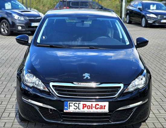 Peugeot 308 cena 32900 przebieg: 78000, rok produkcji 2014 z Olsztyn małe 529